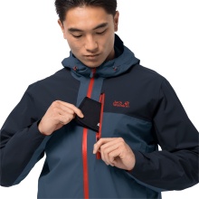 Jack Wolfskin hiking functional jacket Go Hike (wind-/waterproof) thunder blue men